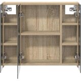  Kopalniška ogledalna omara Sonoma hrast 60 x 14,5 x 50 cm, (5000233283) | Shoptok.si