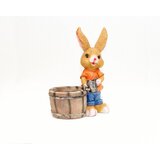 Dekordom uskršnja dekoracija - BUNNY WITH BASKET 7429 30cm - N39 Cene