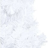  Umjetno osvijetljeno božićno drvce s kuglicama bijelo 240 cm | shoptok.hr