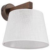  Brilagi - Zidna lampa LATTE 1xE27/15W/230V borovina/bela | Eponuda.com