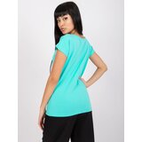 BASIC Feel Good T-shirt-RV-BZ-4622.37-turquoise | Shoptok.si