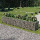  Visoka greda gabion pocinkano jeklo 540x90x100 cm | Shoptok.si