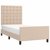  Okvir za krevet boja cappuccina 100x200 cm umjetna koža | Eponuda.com