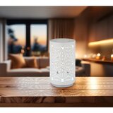Globo 21018W - LED RGB dodirna stona lampa AMIYAH LED/1W/5V 500 mAh bela | Eponuda.com