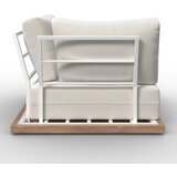 Bessagi Garden Lounge Garnitura Jolly, Bela, Krem, Akacija, 4-Delno | Shoptok.si