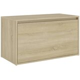  Klupa za hodnik 80 x 40 x 45 cm boja hrasta konstruirano drvo | Eponuda.com