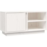 TV omarica bela 80x35x40,5 cm trdna borovina, (20731655) | Shoptok.si