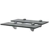  Zidne police 2 kom staklene 30 x 20 cm 8 mm Cijene