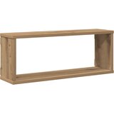  Zidne kockaste police 4 kom Artisan hrast 60x15x23 cm | Eponuda.com
