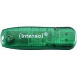 Intenso USB ključek 8GB Hi-Speed USB 2.0, Rainbow Line, ZELEN - USB2.0-8GB/Rainbow | Shoptok.si