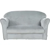 Svijetlo sivi baršunast dječji kauč 78 cm Lil Sofa –