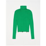 Dilvin 10225 Turtleneck Sweater-green Cijene