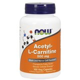 Now Foods Acetil L-karnitin 500 mg - Bodylab24 100 капс. Cene