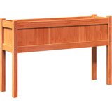  Vrtna sadilica s nogama voštano smeđa 110x31x70 cm od borovine | Eponuda.ba