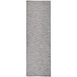 Furnova Zunanja preproga ploščato tkanje 80x250 cm rjava in modra, (21930666) | Shoptok.si