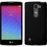  Gumijasti / gel etui S-Line za LG Spirit - črni Cene