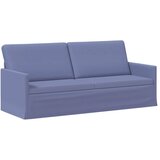 Set sofe 2 pcs Traper plava Tkanina - Trapere plave boje 1-sjedalni + 3-sjedalni (180 cm) | shoptok.hr