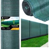  Zelena mreža za sjenilo 140 gsm 1,5 x 10 m 50 vezica | shoptok.hr