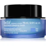 Aqua Bomb Sleeping Mask intenzivna vlažilna maska za noč 75 ml