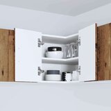 vidaXL Stenska kuhinjska omarica s polico Star les 57 x 57 x 40 cm | Shoptok.si