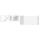 Vortice kopalniški aksialni ventilator punto evo flexo mex 100/4 ll 1S t (11314) | Shoptok.si