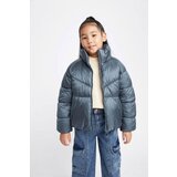 Defacto Girl Water Repellent Stand Collar Pocket Zippered Puffer Jacket | Eponuda.ba