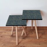 Hanah home set klub stočića 2Shp236, 2 komada, Tamnoplavi | ePonuda.com