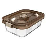 STAKLENA POSUDA 1,5L AMBER