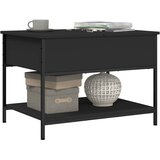  Stolić za kavu crni 70 x 50 x 50 cm konstruirano drvo i metal | Eponuda.ba