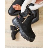 Resti Eco suede women's boots in black Refaset | ePonuda.com