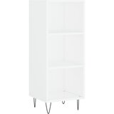 The Living Store Komoda bela 34,5x32,5x90 cm inženirski les - Komoda, (21503413) | Shoptok.si