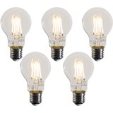 LUEDD Set van 5 E27 dimbare LED lampen A60 helder 4W 470 lm 2700K | Shoptok.si
