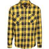 Urban Classics Plaid flannel shirt blk/honey Cijene