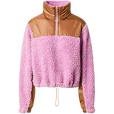 Monki Sweater majica bronca / roza