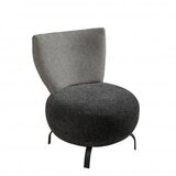 Atelier Del Sofa loly set - anthracite anthracite wing chair set | ePonuda.com