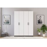 Hanah home ormar mat bela antracit rb 183 01 | ePonuda.com