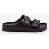 EVENTO PE1 Women's Foam Flip-Flops with Buckles Black Luciene | Shoptok.si