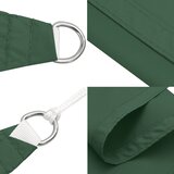  Jedro protiv sunca od tkanine pravokutno 6 x 8 m tamnozeleno | shoptok.hr