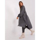 BADU Cardigan-BA-SW-8032-1.06P-dark grey | Shoptok.si
