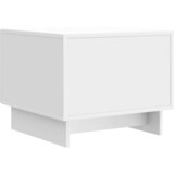  Kava Stol s ladicama Bijela visokog sjaja 49 x 50 x 40 cm | shoptok.hr