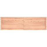  Kupaonska radna ploča svjetlosmeđa 180x50x6 cm tretirano drvo | shoptok.hr