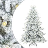  Umjetno božićno drvce s nogom Bijelo 240 cm PVC i čelik | shoptok.hr