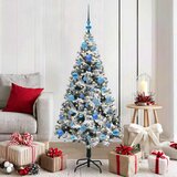  Umjetno božićno drvce Bijelo 150 cm PVC i Čelik i Plastika | shoptok.hr