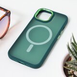  Torbica magsafe colorful za iphone 15 6.1 tamno zelena Cene