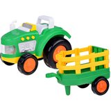 Traktor s prikolicom, farmer i set životinja | shoptok.hr
