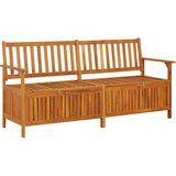  Klupa za pohranu 170 cm od masivnog bagremovog drva | Eponuda.com