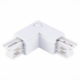 Mitea Lighting Desni L konektor za trostopeni šinski reflektor beli PVC M-4TRACK-L(R)-W Cene