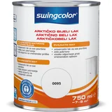Arktično beli lak Swingcolor (bele barve, svilnato mat, 750 ml)