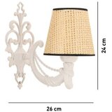 Opviq Zidna lampa Gloria Coral, 15x10x13cm, IP20, Bež-bijela | Eponuda.ba