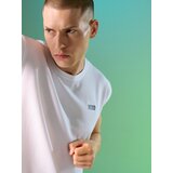 Sinsay Pamučna boxy majica bez rukava | shoptok.hr